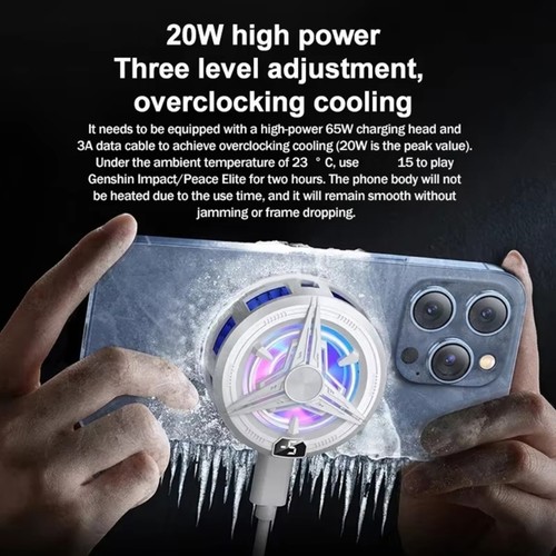 Phone cooling fan low noise - low,
