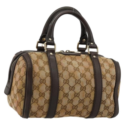 Gucci canvas mini boston - gucci,