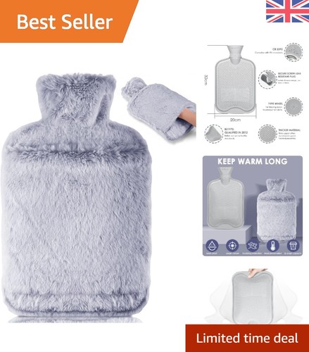 Cozy hot water bottle with - bottle,