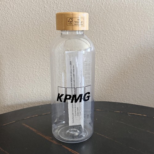 Kpmg clear plastic water - clear,