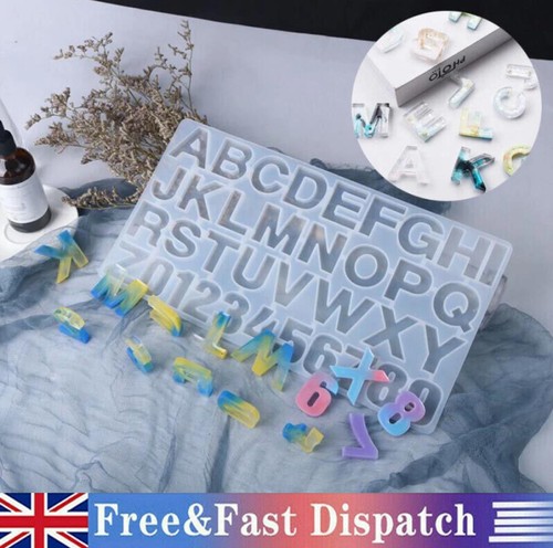 Letter silicone mould - silicone,