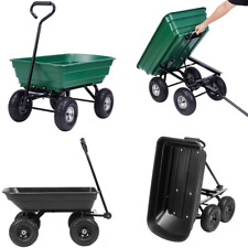 Garden Dump Cart Truck Trolley