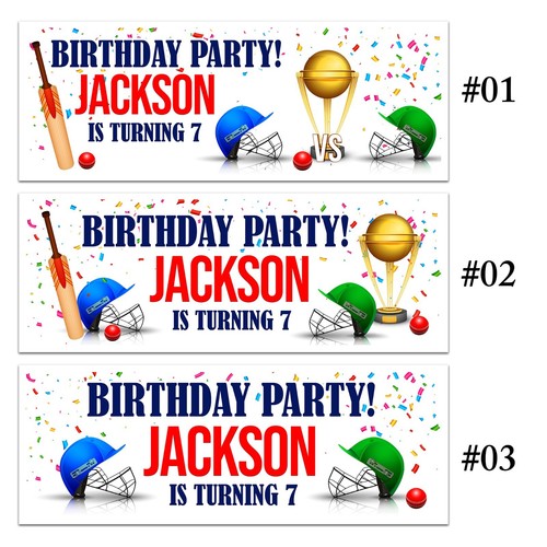 Personalised cricket happy - cricket,