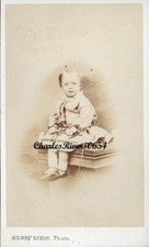 LONDON CDV YOUNG CHILD HOLDING