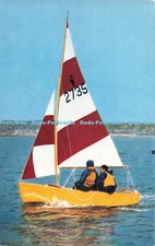 R529098 Heron Hard chine centreboard gunter rigged dinghy Salmon 5573