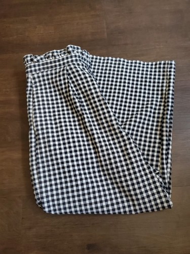 Topshop plaid womens - wide, leg