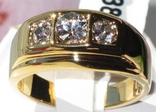 MANS 3 STONE 3CT  SIMULATED