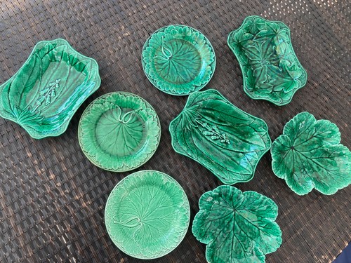 Wedgewood green majolica - wedgewood,