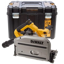 Dewalt DWS520KT 165mm Plunge Saw 1300W 240V with Carry Case - No Guide Rail (P)