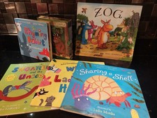 Julia Donaldson and Axel