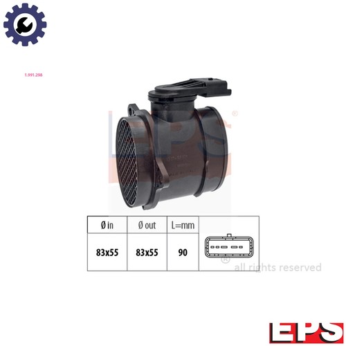 Mass air flow sensor - mass,