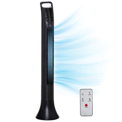 Homcom lcd inch - 36, fan