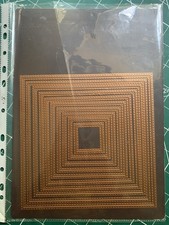 Pierced Layering Square Dies (10 Dies)