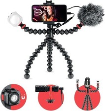 JOBY GripTight GorillaPod Phone Holder Fast & Complete Vlogging Solution-Refurb