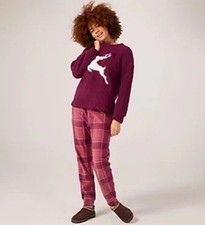 Cozee Home Borg & Fleece PJ