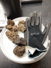 15KG USED ALFAGROG FILTER MEDIA LARGER STONES MIXED WITH SOME SMALLER