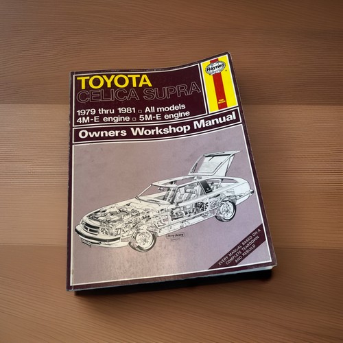 Haynes toyota celica supra - celica,