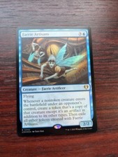 1x FOIL FAERIE ARTISANS - COmmander - MTG - Magic the Gathering