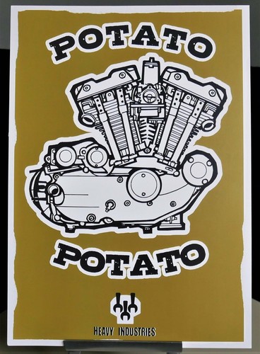 Poster harley ironhead - poster,