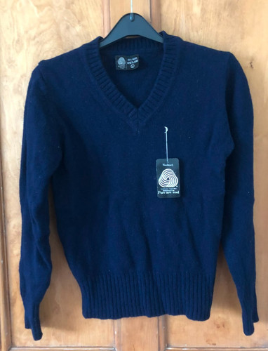100 shetland wool navy - navy, knit