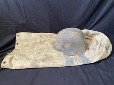 WW2 GERMAN M42 CAMO HELMET