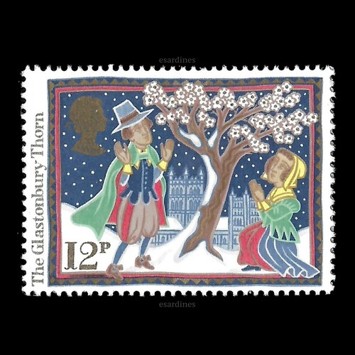 1986 qeii 12p christmas - 12p.,