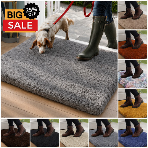 Non slip large indoor door - non,