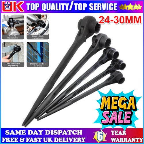 Double socket spanner ratchet - double,