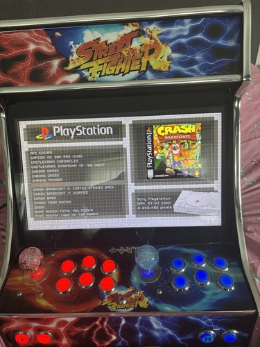 Table top street fighter - table,
