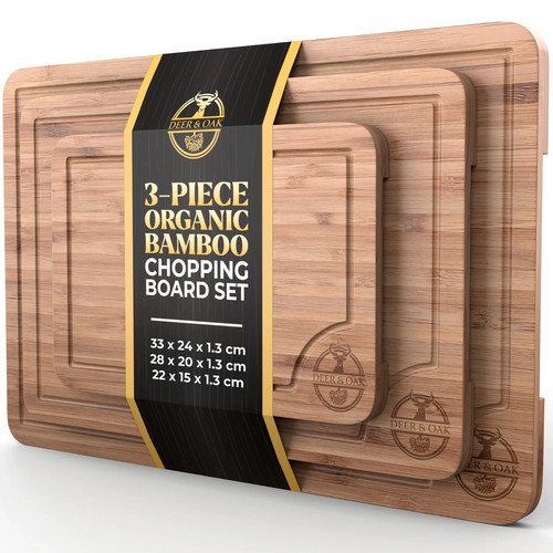 Deer oak bamboo chopping - oak,