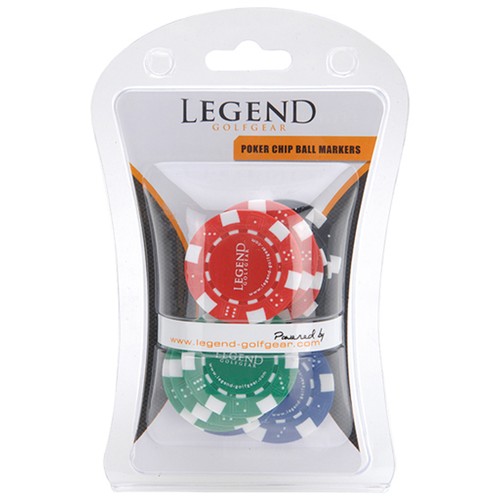 Legend poker chip - poker, golf