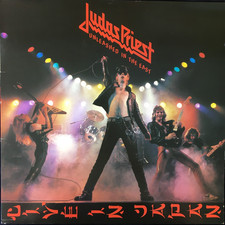 JUDAS PRIEST 'UNLEASHED IN THE EAST' 12'' VINYL ALBUM CBS RECORDS CBS83852 1979