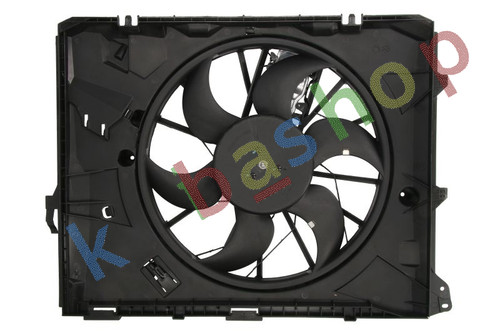 Radiator fan with - with, fits