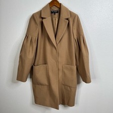 Miss Selfridge Tan Peacoat