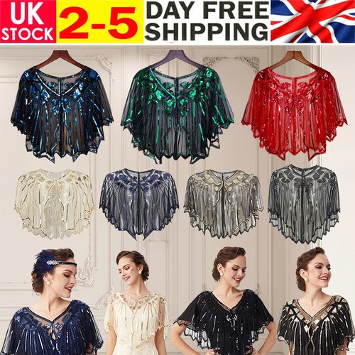 Women vintage 1920s shawl - women,