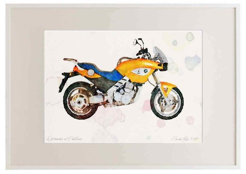 Photo frame bmw f650cs - photo,