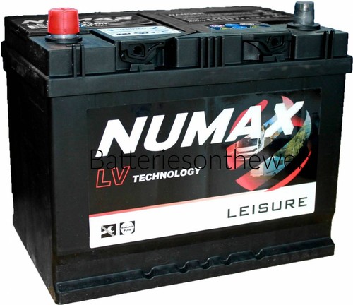 12v 75ah numax lv22mf battery - 75ah,