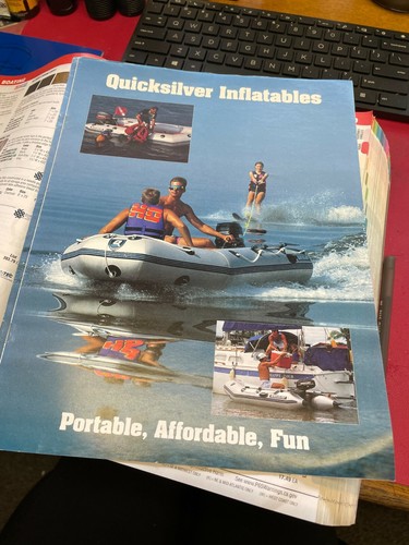 1991 quicksilver inflatable - quicksilver,