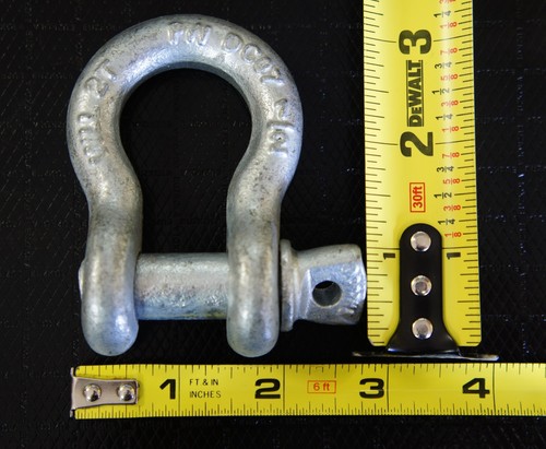 Shackles screw pin - 1/2",