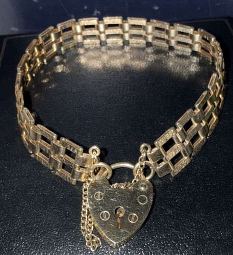Vintage yellow gold gate - 9c,