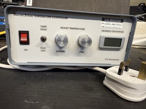 Heated stage temperature - ph,