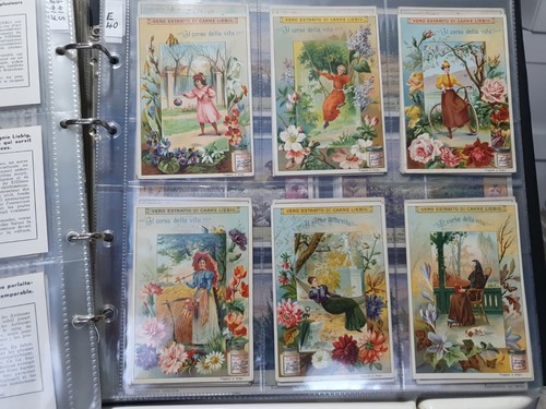 Antique liebig card set 6 - card,,