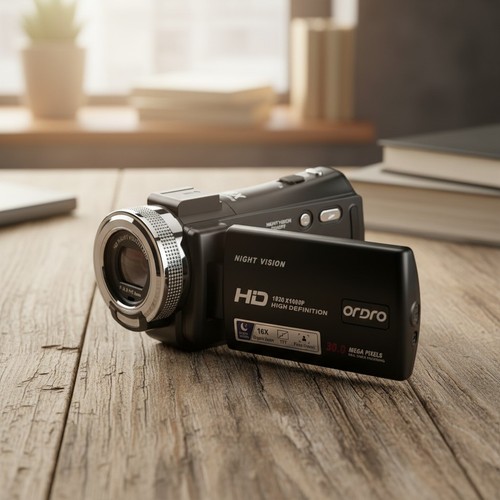 Versatile 1080p camcorder - versatile,