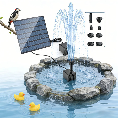 Aisitin solar fountain pump - fountain,