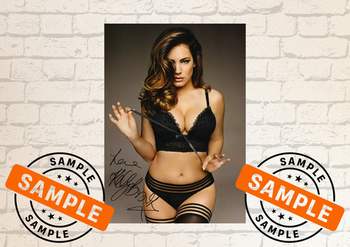 Kelly brooke autographed - kelly,