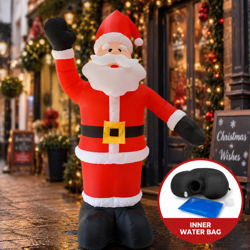 6ft led santa - led,