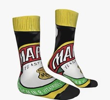 Marmite Themed Novelty Socks