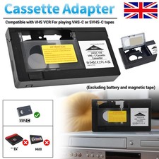 VHS to VHSC Tape Converter