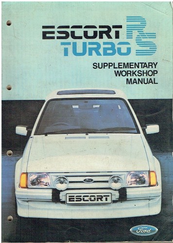 Ford escort mk3 - rs, 1984-