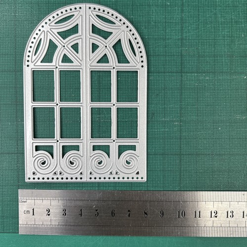 Arch door window die - window, set